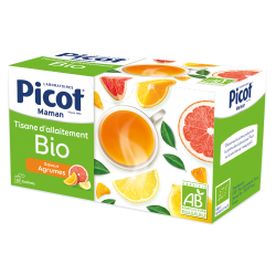 Picot Maman Tisane d'allaitement agrumes bio 20 sachets