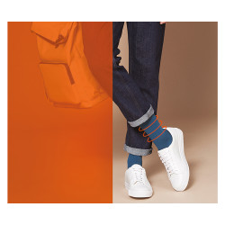 Radiante Styl'Coton Fine 2 Jarfix Chaussette noir T3L