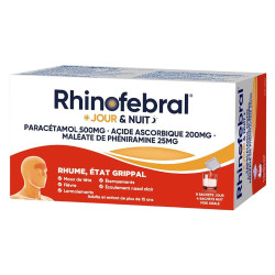Rhinofebral Jour et Nuit 12 sachets