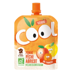 Vitabio Cool Fruits pomme pêche abricot 90gr