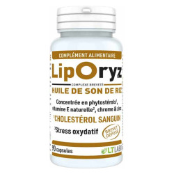 LT Labo Liporyz Huile de son de riz 90 capsules