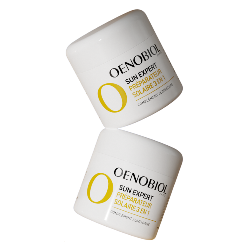 Oenobiol Sun Expert Préparateur Solaire 3 en 1 lot de 2x30 capsules