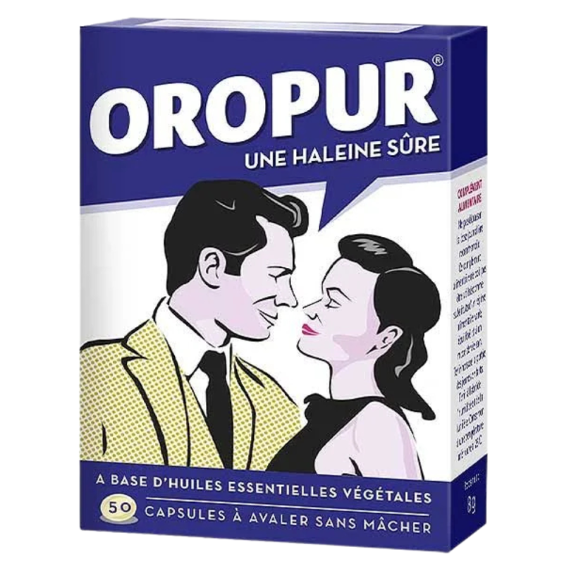Oropur Une haleine sûre 50 capsules