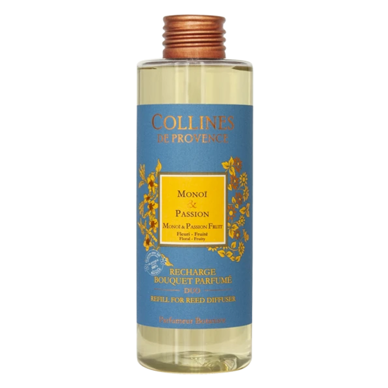 Collines de Provence Recharge Bouquet parfumé Monoï & Passion 200ml
