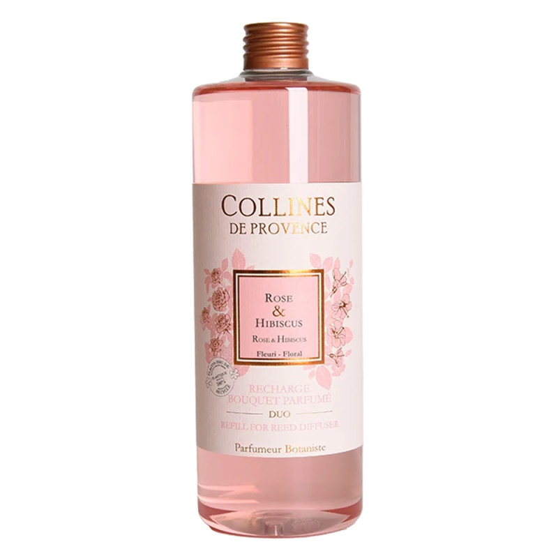 Collines de Provence Recharge Bouquet parfumé Rose & Hibiscus 500ml