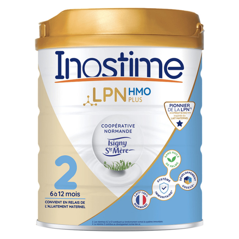 Inostime LPN HMO Lait Infantile 2ème âge 800gr