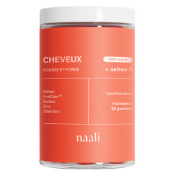 Naali Gummies Cheveux Croissance & force 60 gommes
