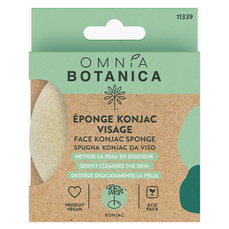Omnia Botanica Éponge konjac visage