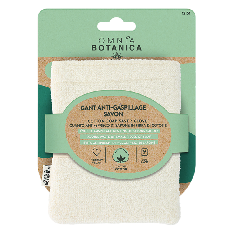 Omnia Botanica Gant anti-gaspillage savon