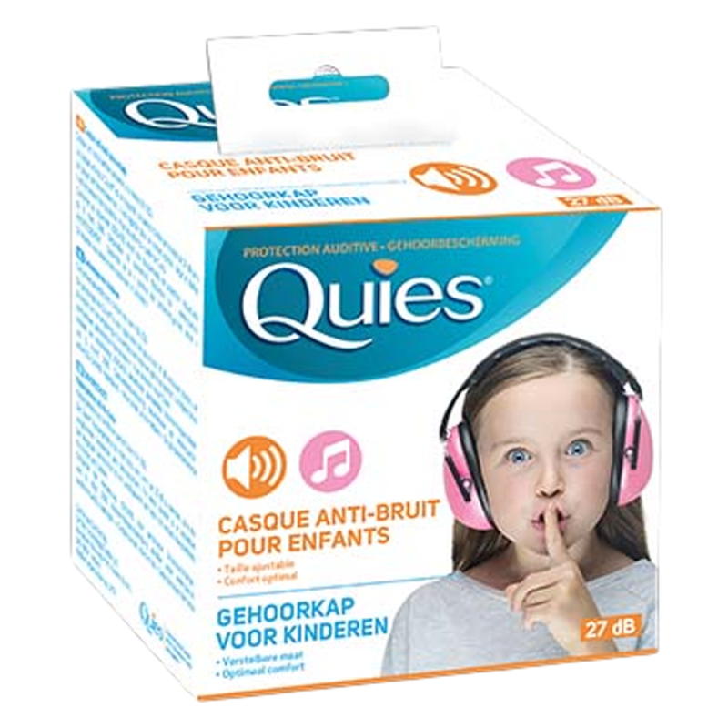 Quies Casque anti-bruit pour enfants