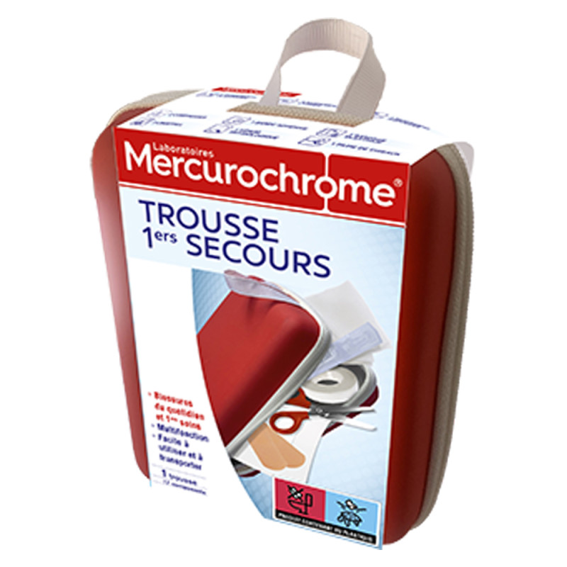 Mercurochrome Trousse de 1ers Secours