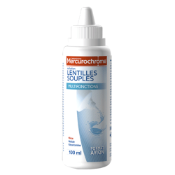 Mercurochrome Solution lentilles souples multifonctions 100ml