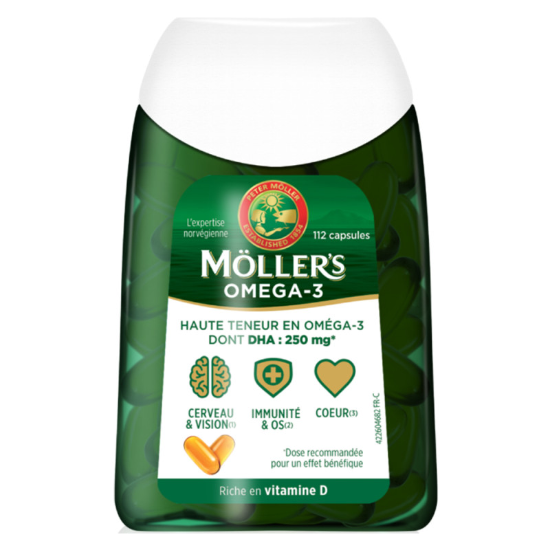 Möller's Omega-3 - 112 capsules