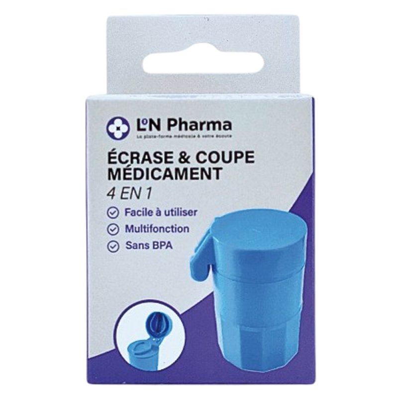 L2N Écrase et coupe médicament 4 en 1