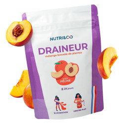 Nutri&Co Draineur Goût pêche 28 jours