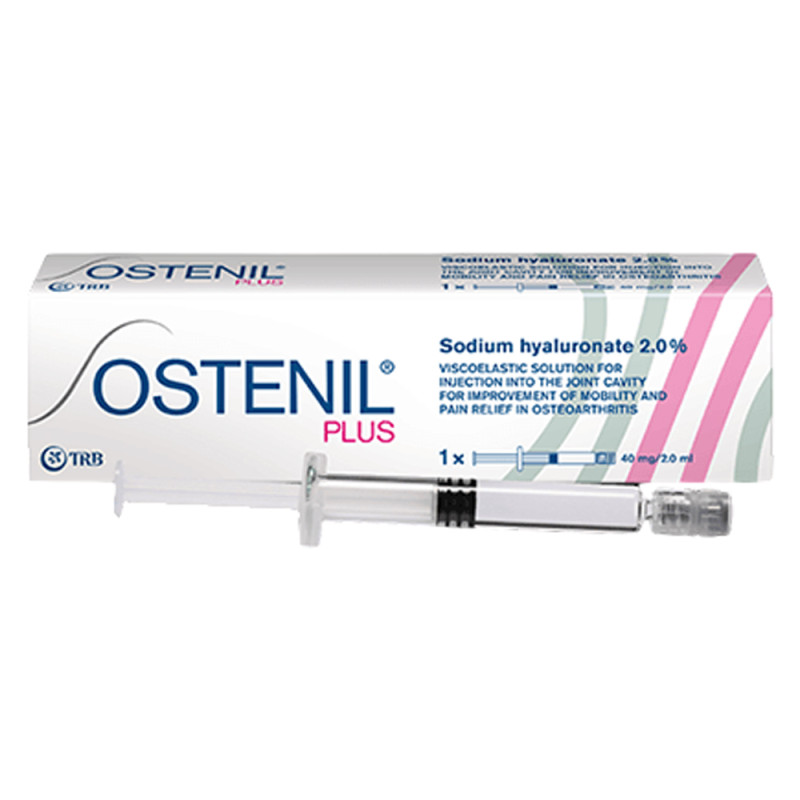 Ostenil Plus Seringue 40 mg/2 ml solution 1 pièce