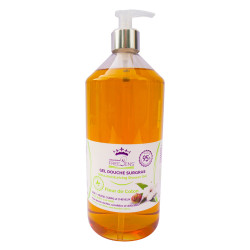 Freesens Gel douche surgras sans savon fleur de coton 1L