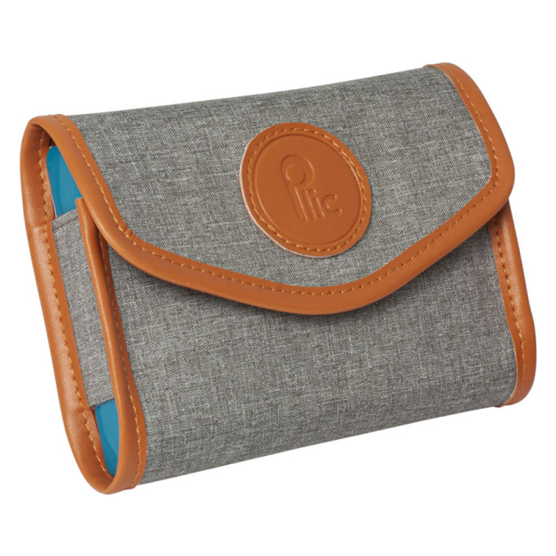 Plic Care Pilulier Semainier slim tissu gris