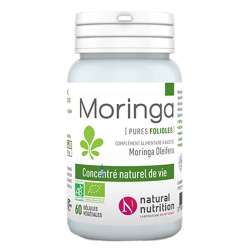 Natural Nutrition Moringa Pure bio 60 gélules végétales