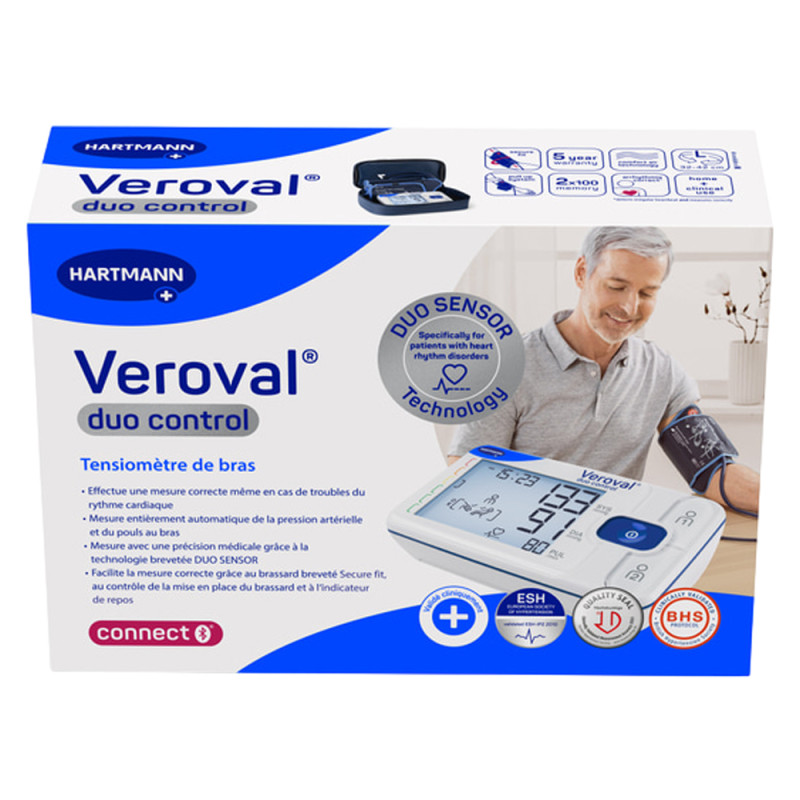 Hartmann Veroval Duo Control Tensiomètres de bras