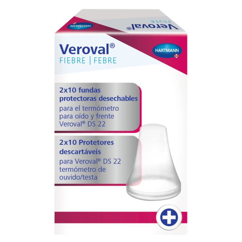 Hartmann Veroval Fièvre Embouts pour thermomètre boîte de 20