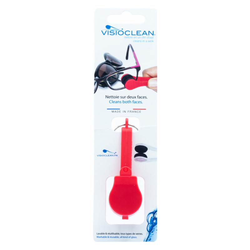 Visioclean Pinces nettoyantes lunettes vert