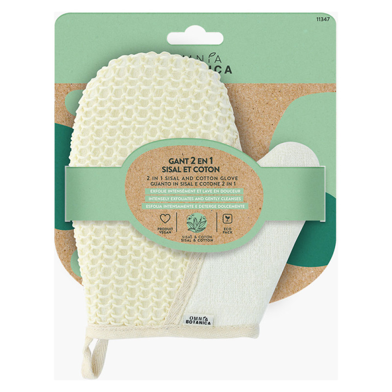 Omnia Botanica Gant 2 en 1 Sisal et Coton 11347
