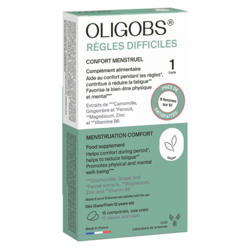 CCD Oligobs Règles difficiles 15 comprimés