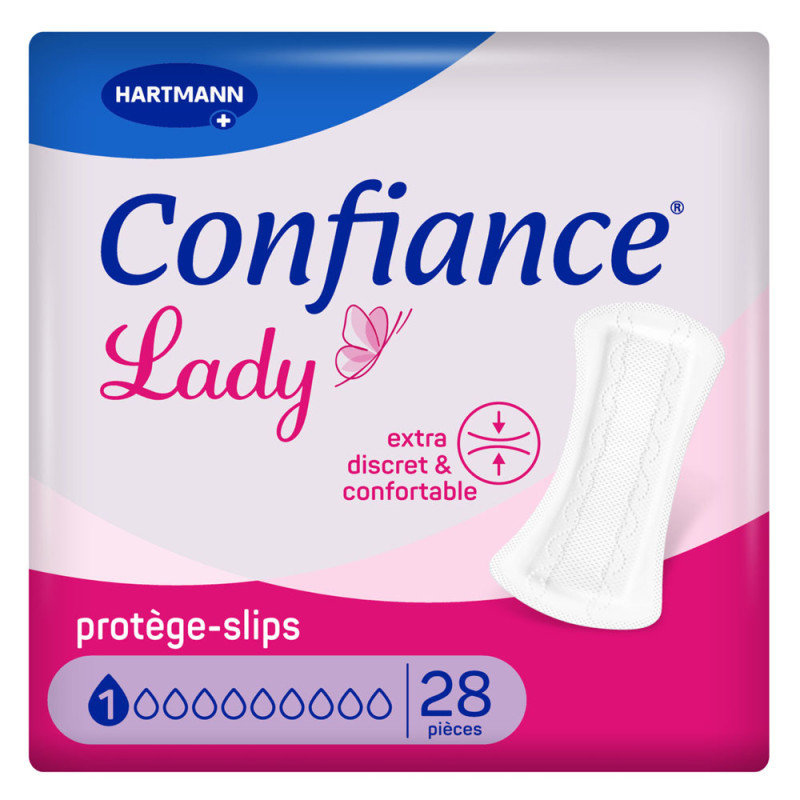 Hartmann Confiance Lady Protège slips absorption 28 slips