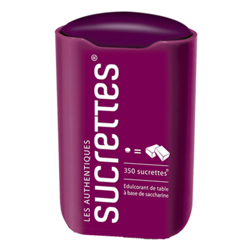 Les Authentiques Sucrettes 55mg - 2 sucres 300 comprimés