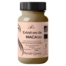 Phytalessence Pure Extrait sec Maca bio 60 gélules