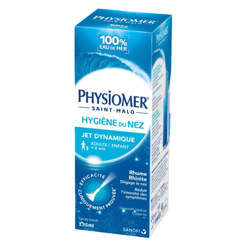 Physiomer Hygiène du Nez Jet Dynamique 135ml