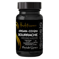 Phytalessence Argan-CO Q10 Bourrache 60 gélules