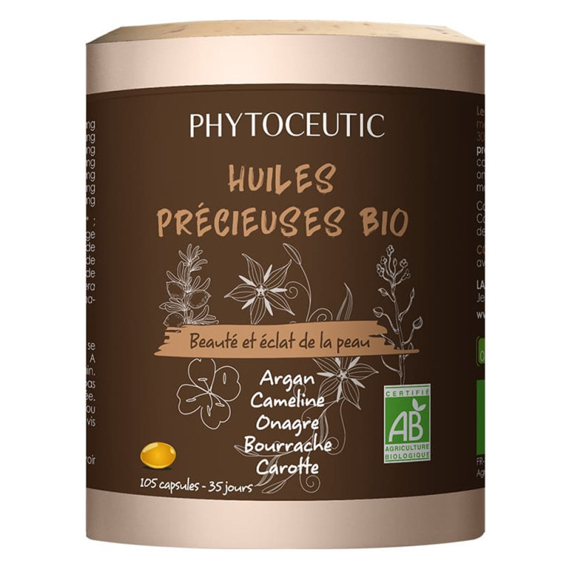 Phytoceutic Huiles Précieuses bio 105 capsules