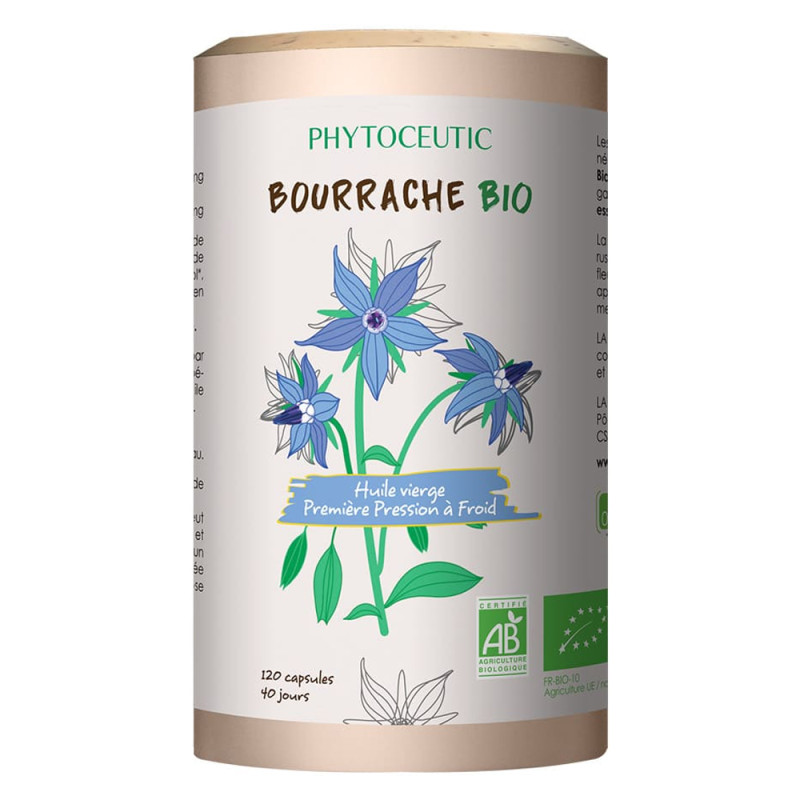 Phytoceutic Bourrache bio 120 capsules