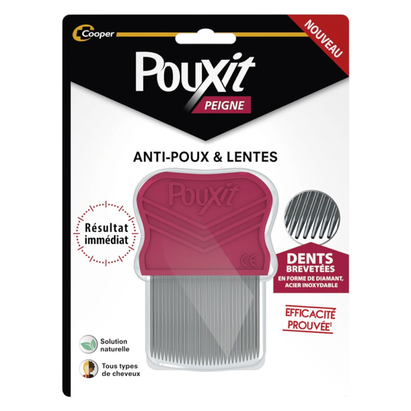 Pouxit Peigne Anti-poux et lentes