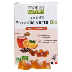 Propo's Nature Propolis verte miel et orange bio 45gr