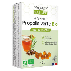 Propo's Nature Propolis verte et miel Gommes 45gr