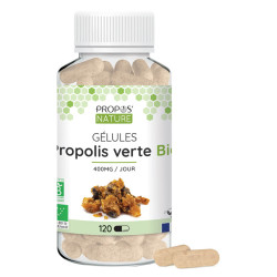Propo's Nature Propolis verte bio 120 gélules