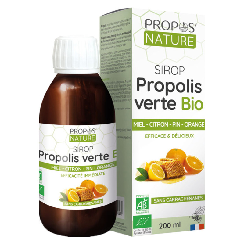Propo's Nature Propolis verte bio Sirop 100ml