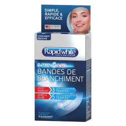 Rapid White Bandes de blanchiment 14 sachets