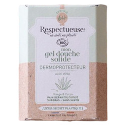 Respectueuse Gel douche solide Dermoprotecteur bio 75gr