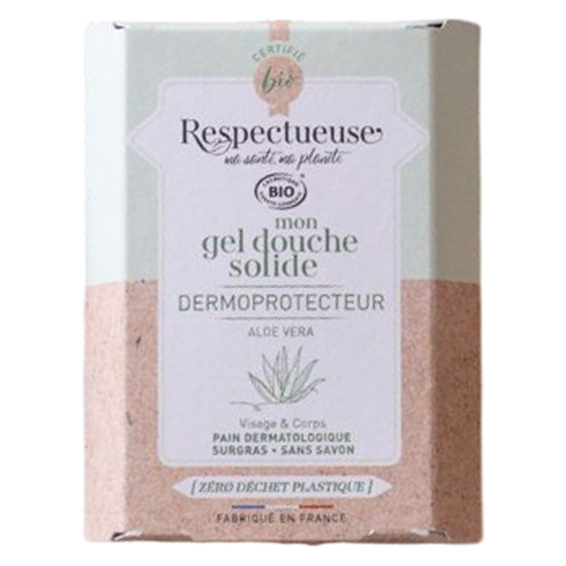 Respectueuse Gel douche solide Dermoprotecteur bio 75gr