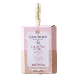 Respectueuse Gel douche solide Nutritif bio 75gr