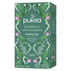 Pukka Inspiration à l'eucalyptus bio 20 sachets