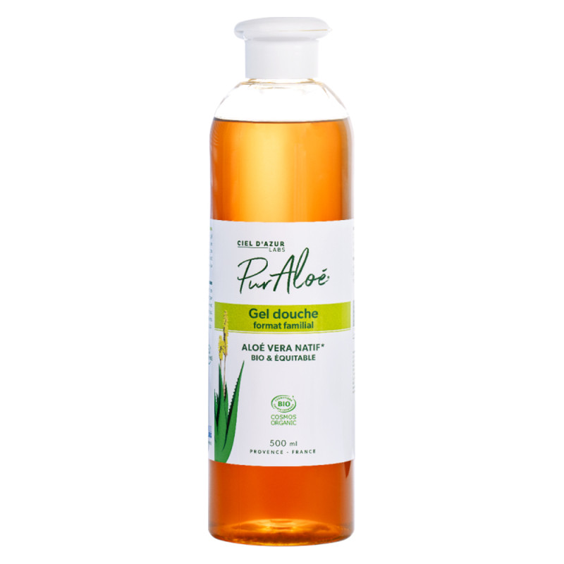 Pur Aloé Gel douche familial bio 500ml