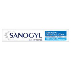 Sanogyl Soin bi-fluor Dentifrice prévention caries 75ml