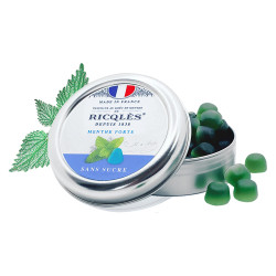 Ricqlès Pastilles à la Menthe forte sans sucre 45gr
