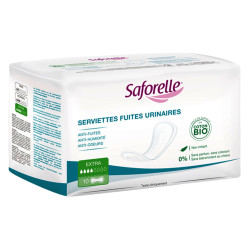 Saforelle Serviettes Fuites Urinaires Extra x10