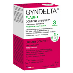 CCD Gyndelta Flash+ Confort urinaire 6 sachets